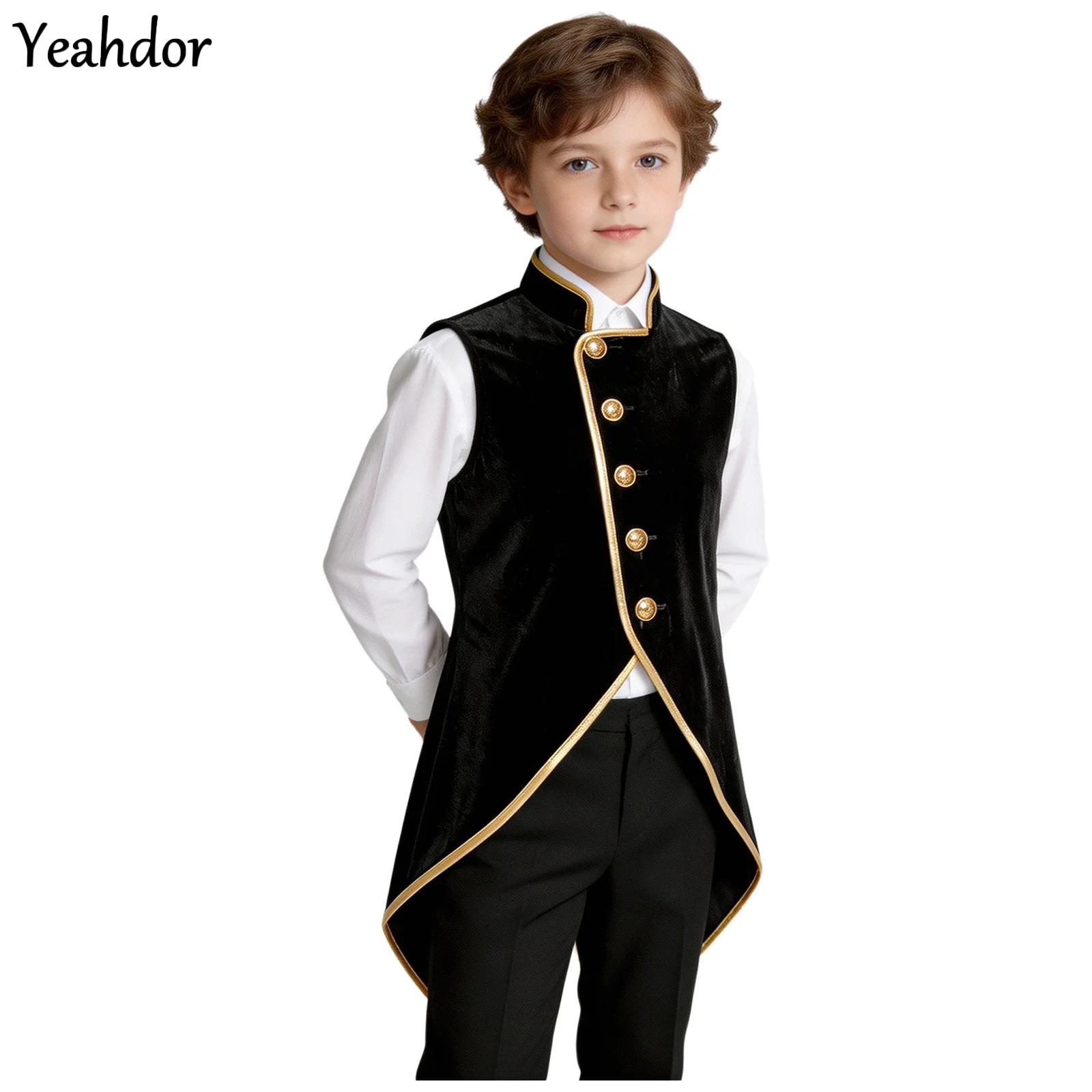 Jackets - Boys Retro Medieval Renaissance Steampunk Gothic