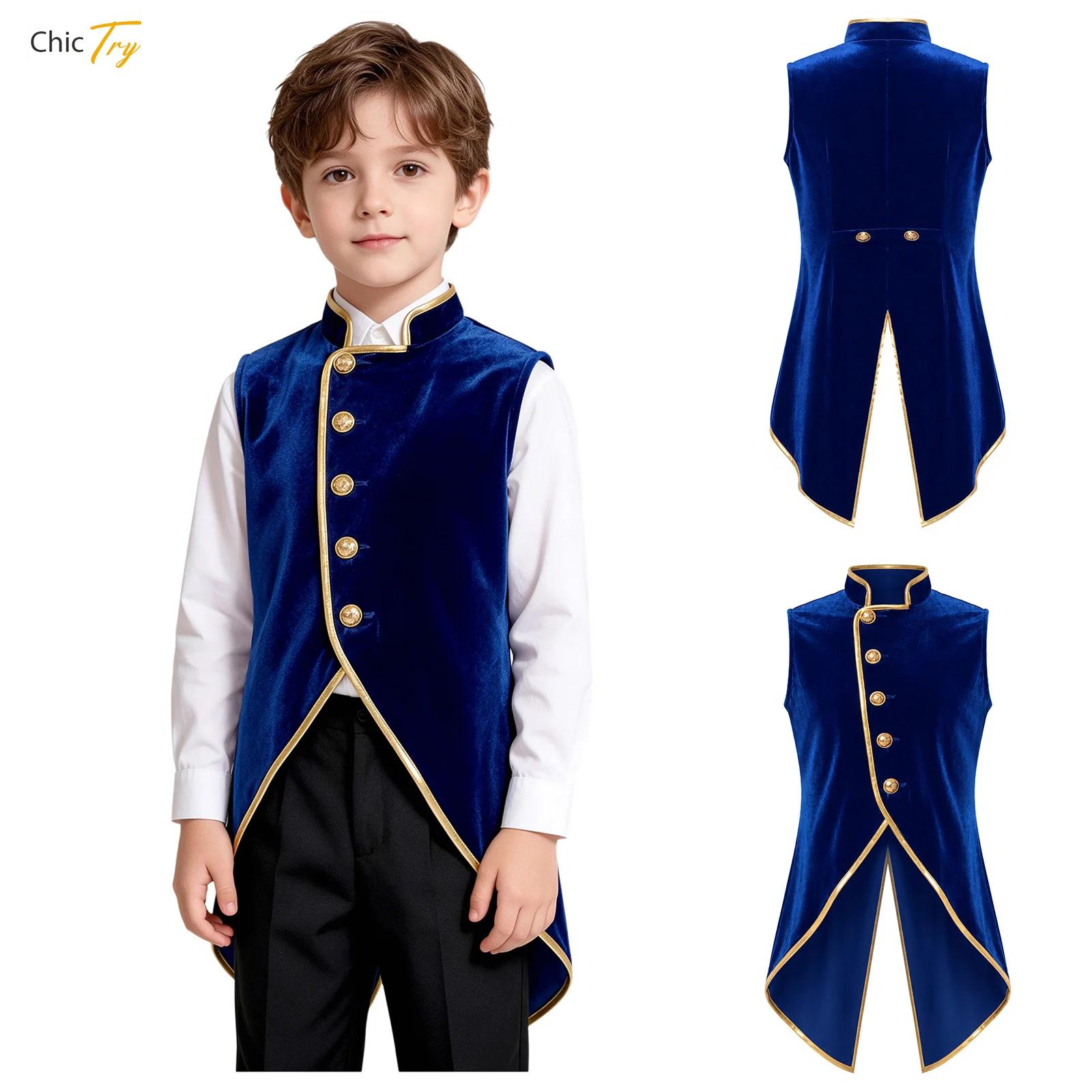 Boys Medieval Velvet Tailcoat  - đánh giá và giá Jackets