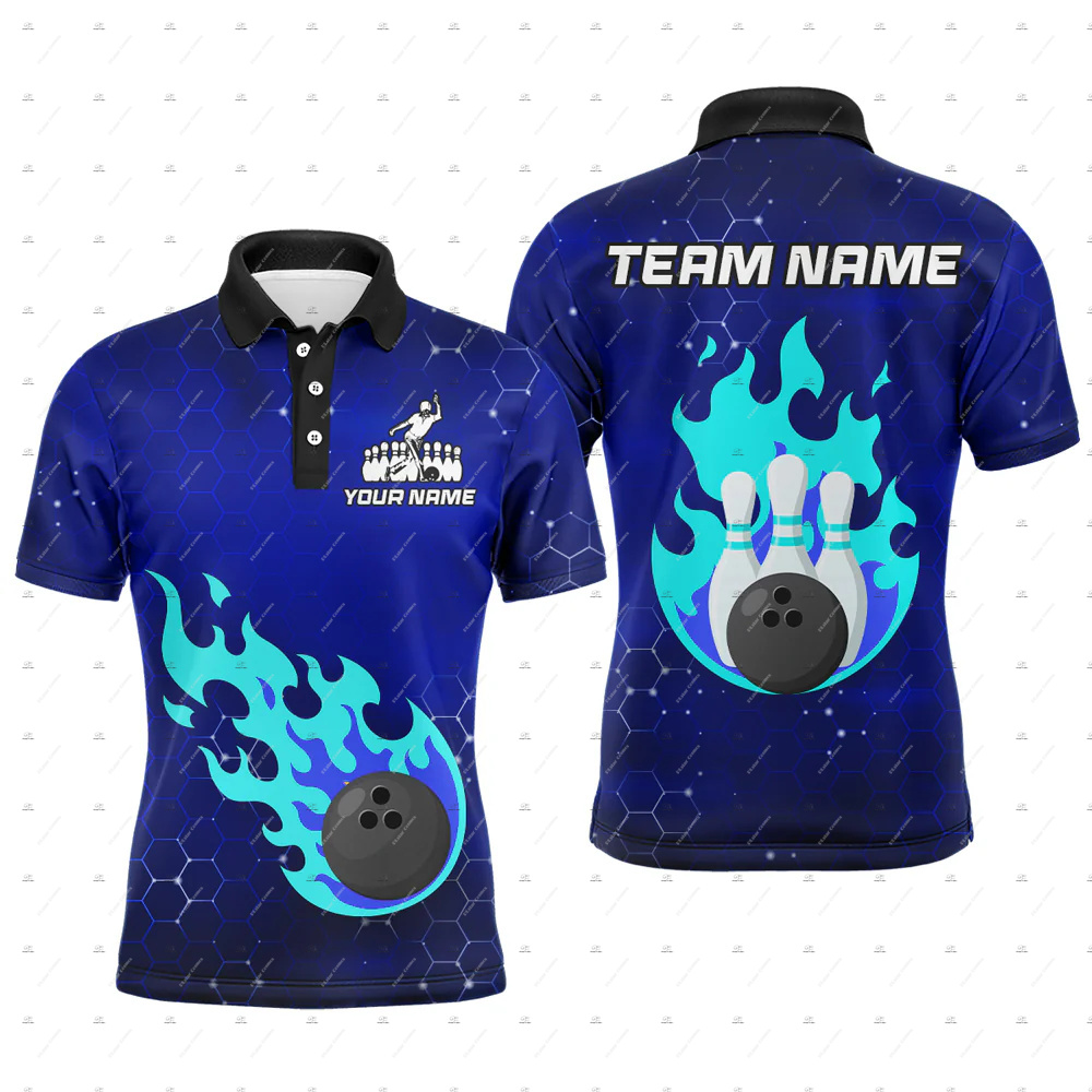 Custom Name Bowling Skull Flam - đánh giá và giá Short Sleeve Bowling Shirt Retro