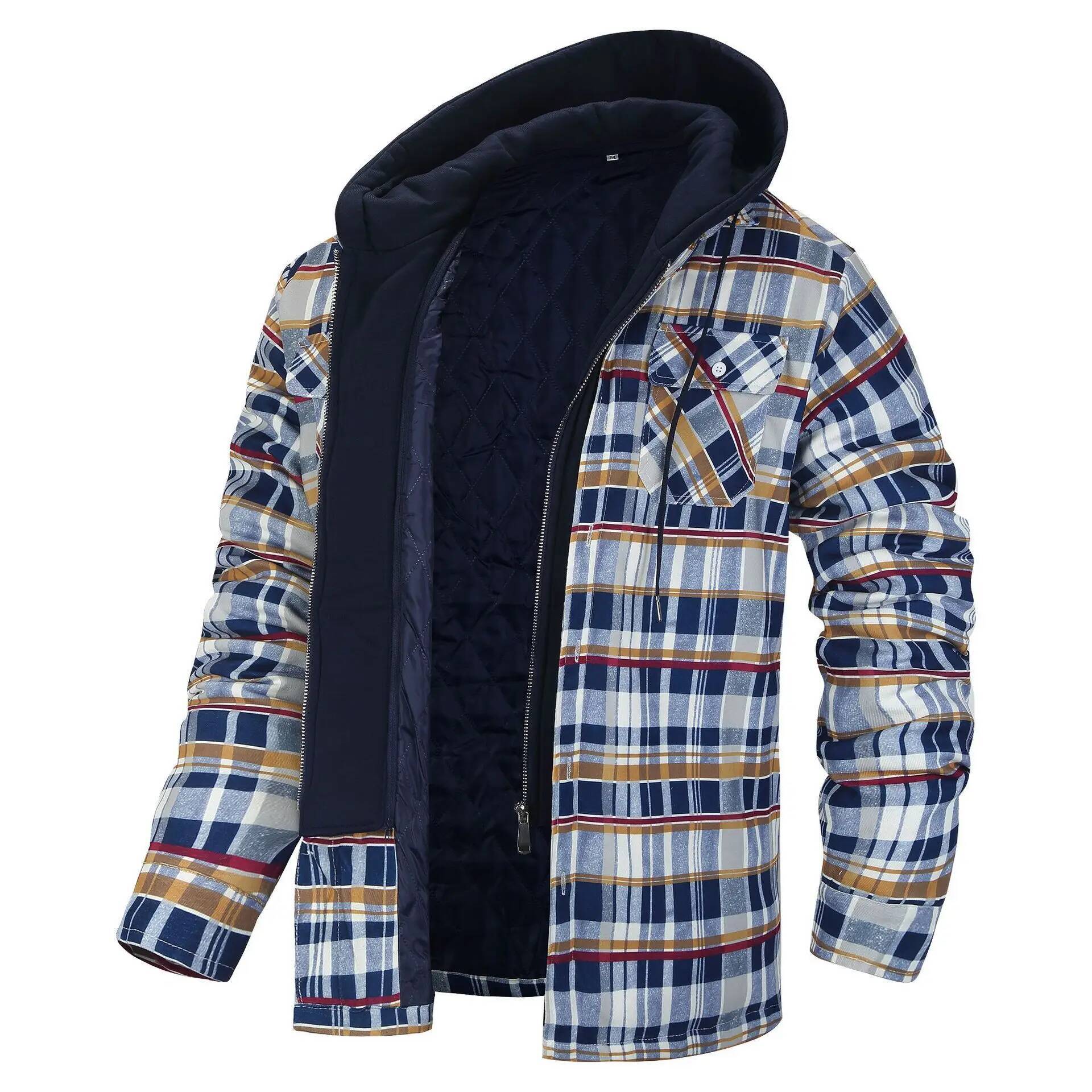 Winter Flannel Plaid Jacket Me - đánh giá và giá Flannel Plaid Shirt Heavy Weight