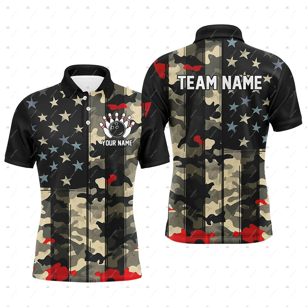 Custom Name Bowling Skull Flam - đánh giá và giá Short Sleeve Bowling Shirt Retro